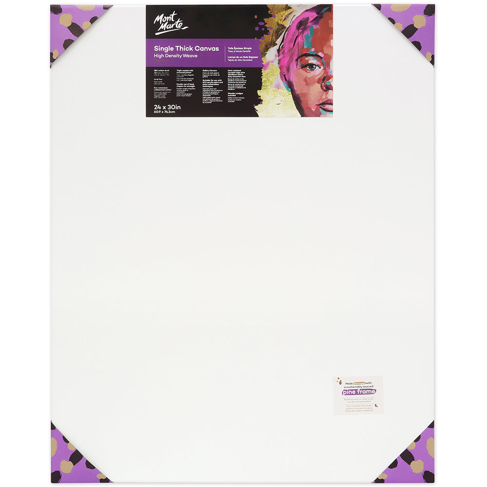 MONT MARTE Single Thick Canvas with Pine Frame 24″ x 30″ (60.9 x 76cm)