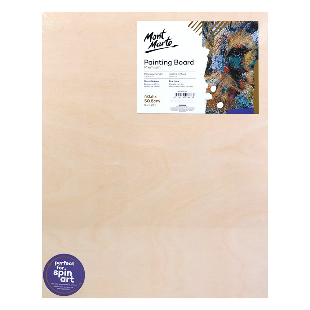 MONT MARTE Premium Painting Board 16″ x 20″ (40.6 x 50.8cm)