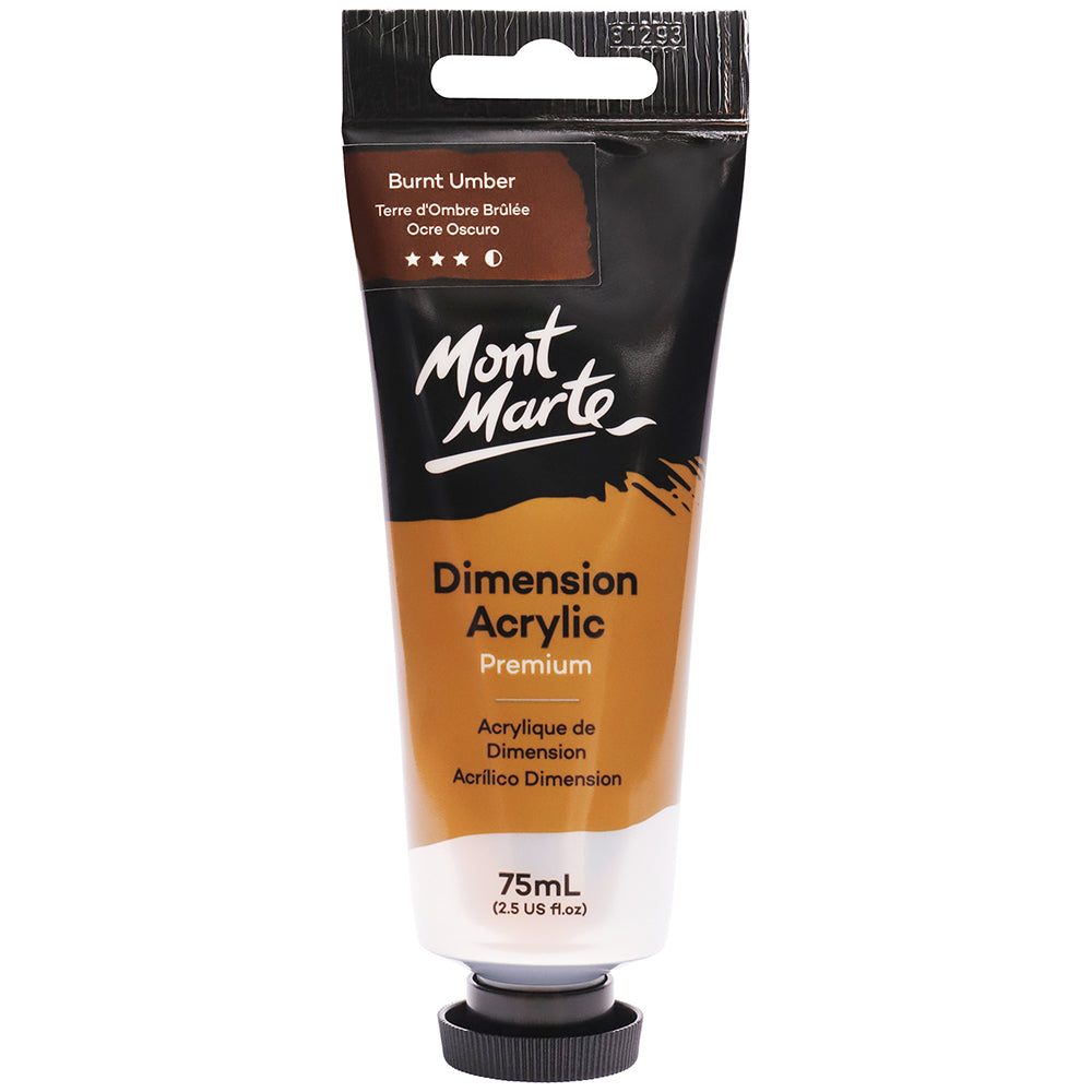 MONT MARTE Dimension Acrylic Paint - 75ml