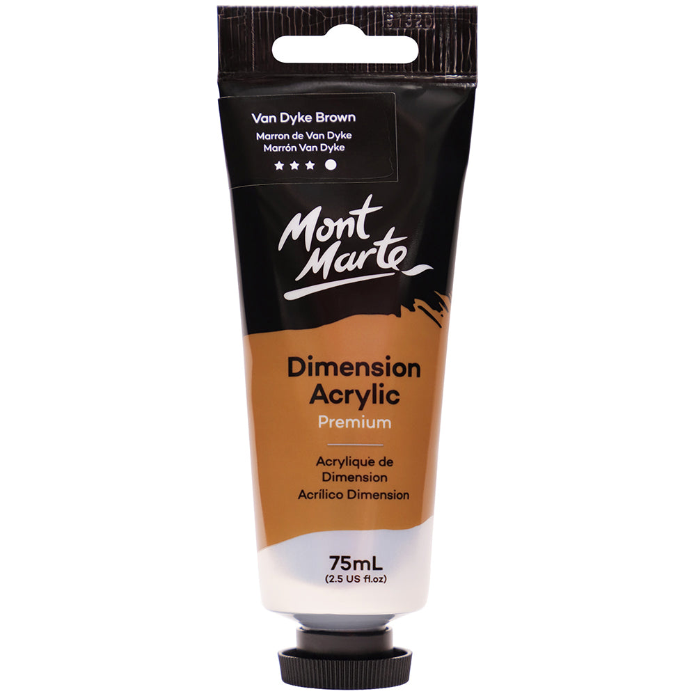 MONT MARTE Dimension Acrylic Paint - 75ml