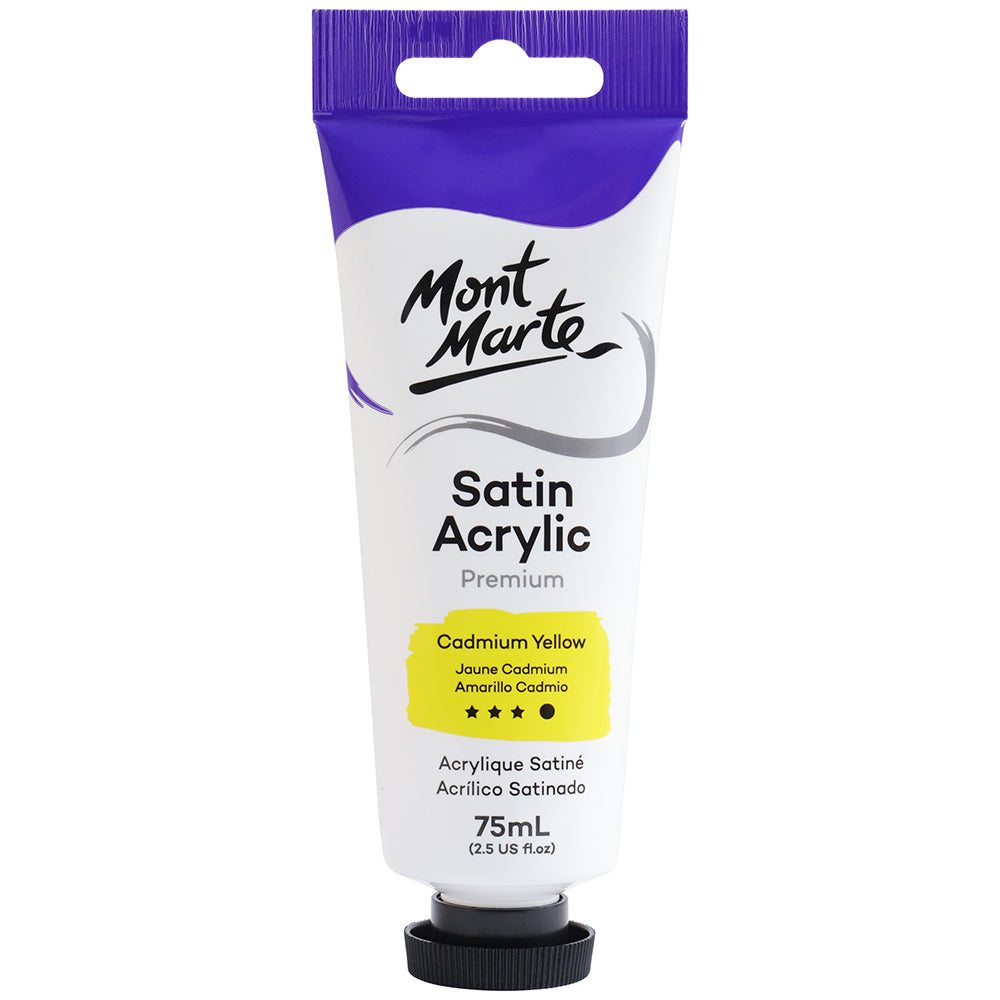 MONT MARTE Satin Acrylic Paint - 75ml