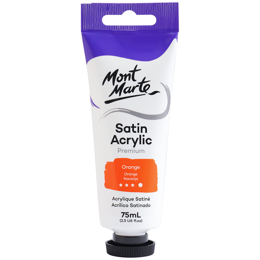 MONT MARTE Satin Acrylic Paint - 75ml