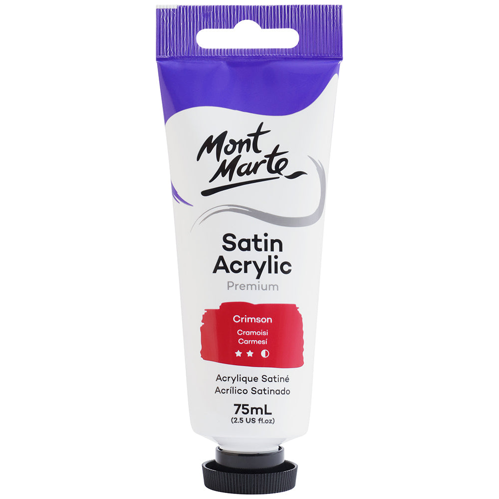 MONT MARTE Satin Acrylic Paint - 75ml