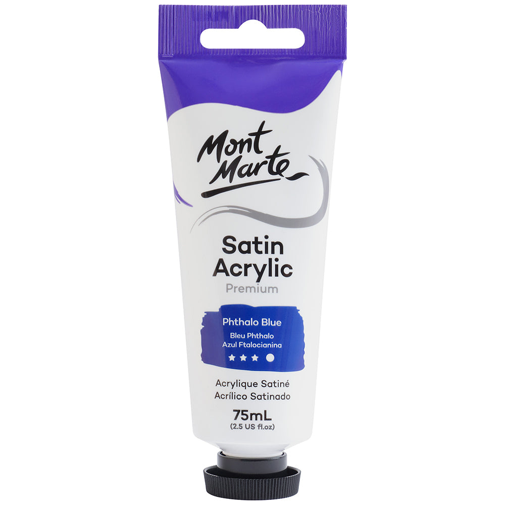 MONT MARTE Satin Acrylic Paint - 75ml