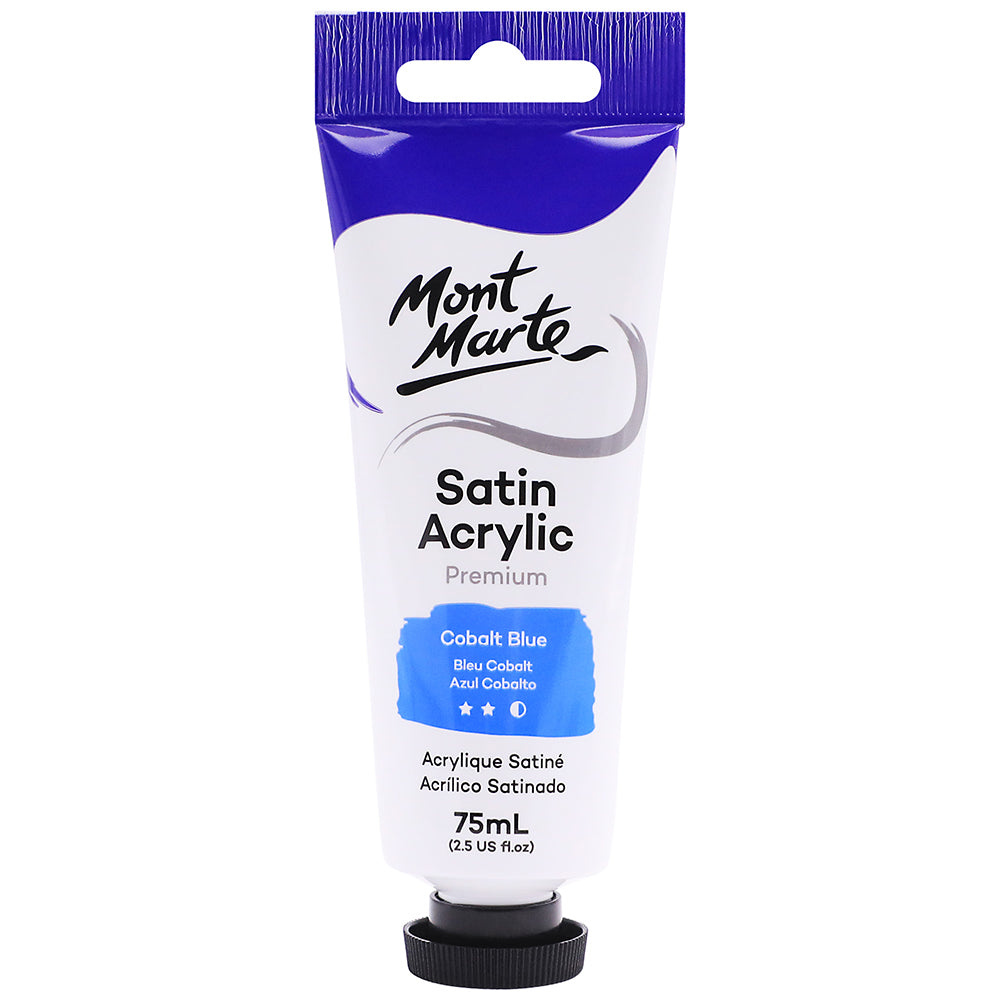 MONT MARTE Satin Acrylic Paint - 75ml