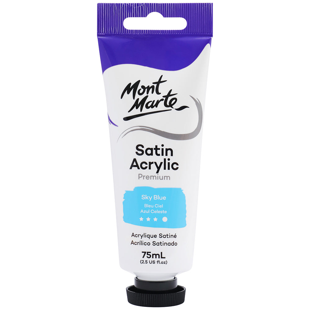 MONT MARTE Satin Acrylic Paint - 75ml