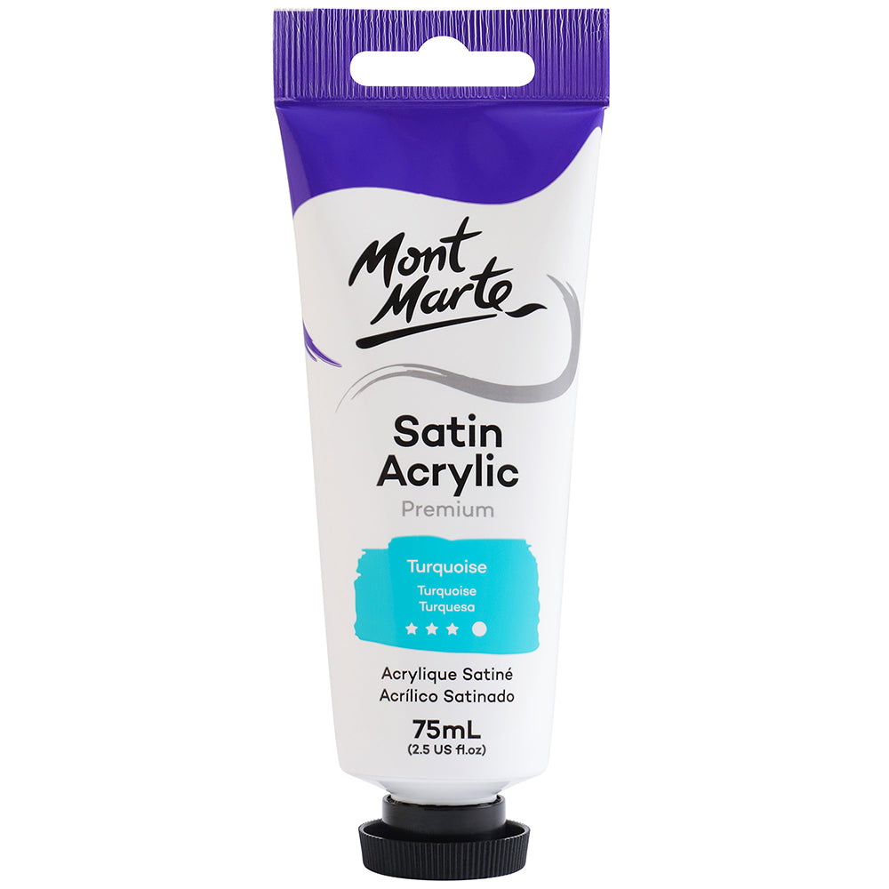 MONT MARTE Satin Acrylic Paint - 75ml