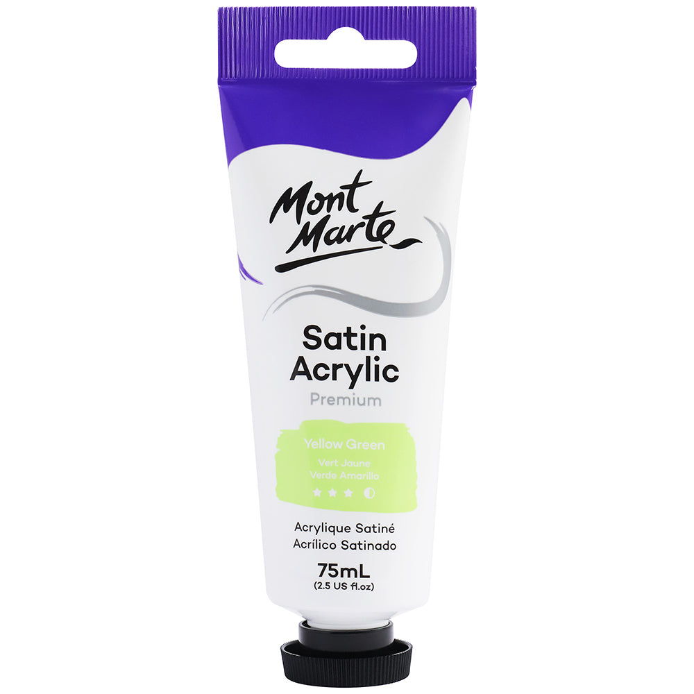 MONT MARTE Satin Acrylic Paint - 75ml