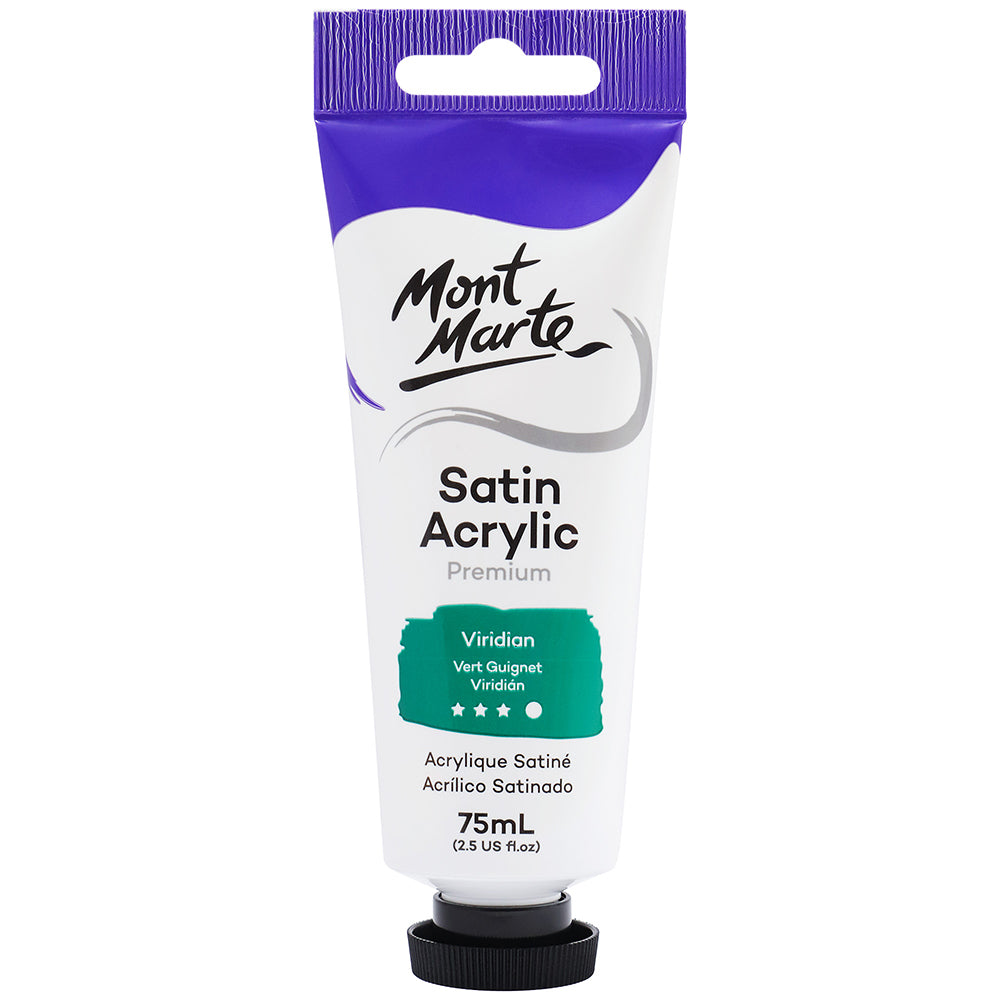 MONT MARTE Satin Acrylic Paint - 75ml