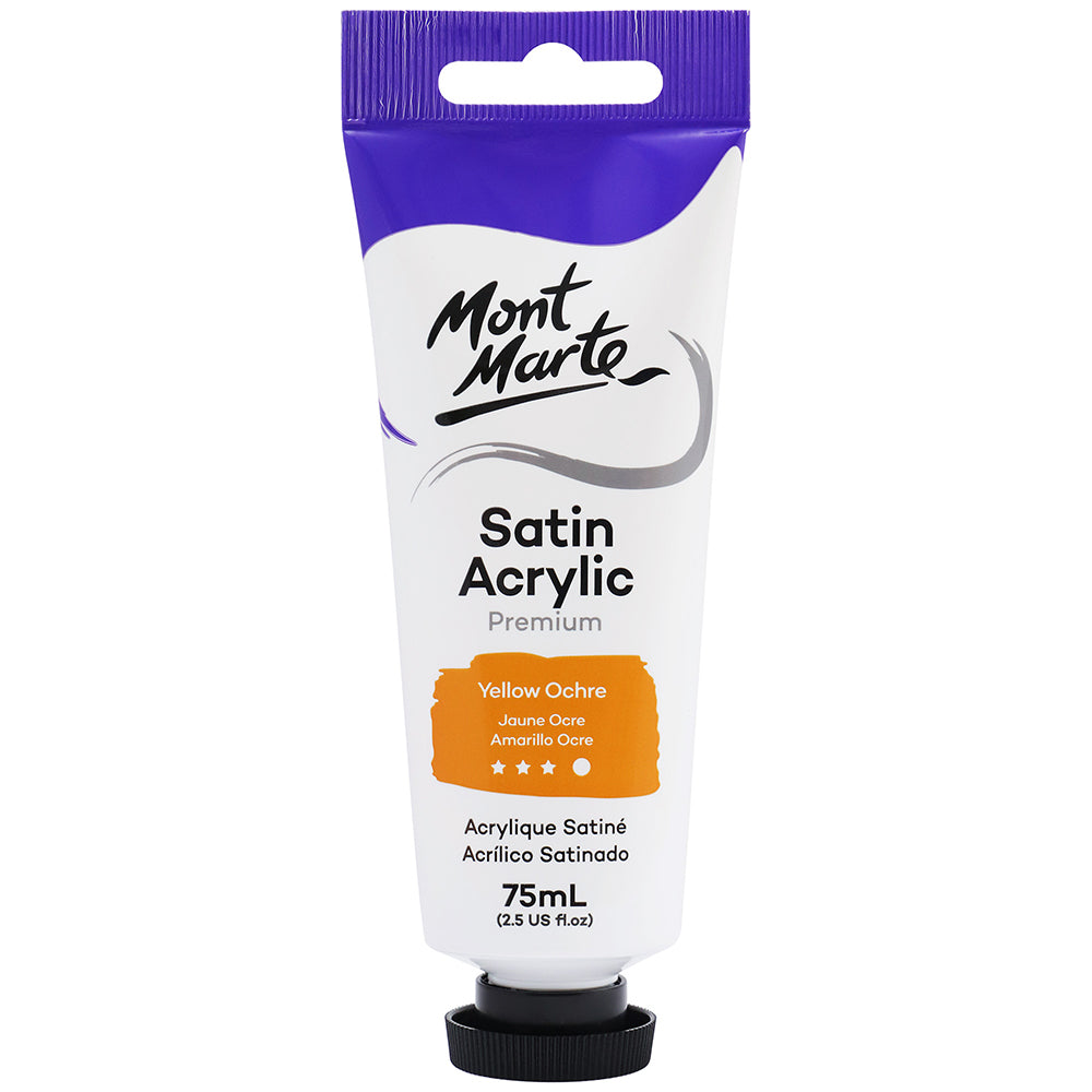 MONT MARTE Satin Acrylic Paint - 75ml