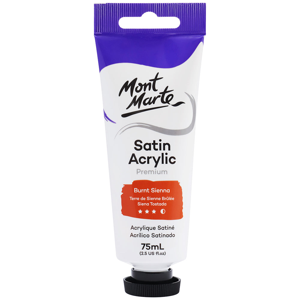 MONT MARTE Satin Acrylic Paint - 75ml