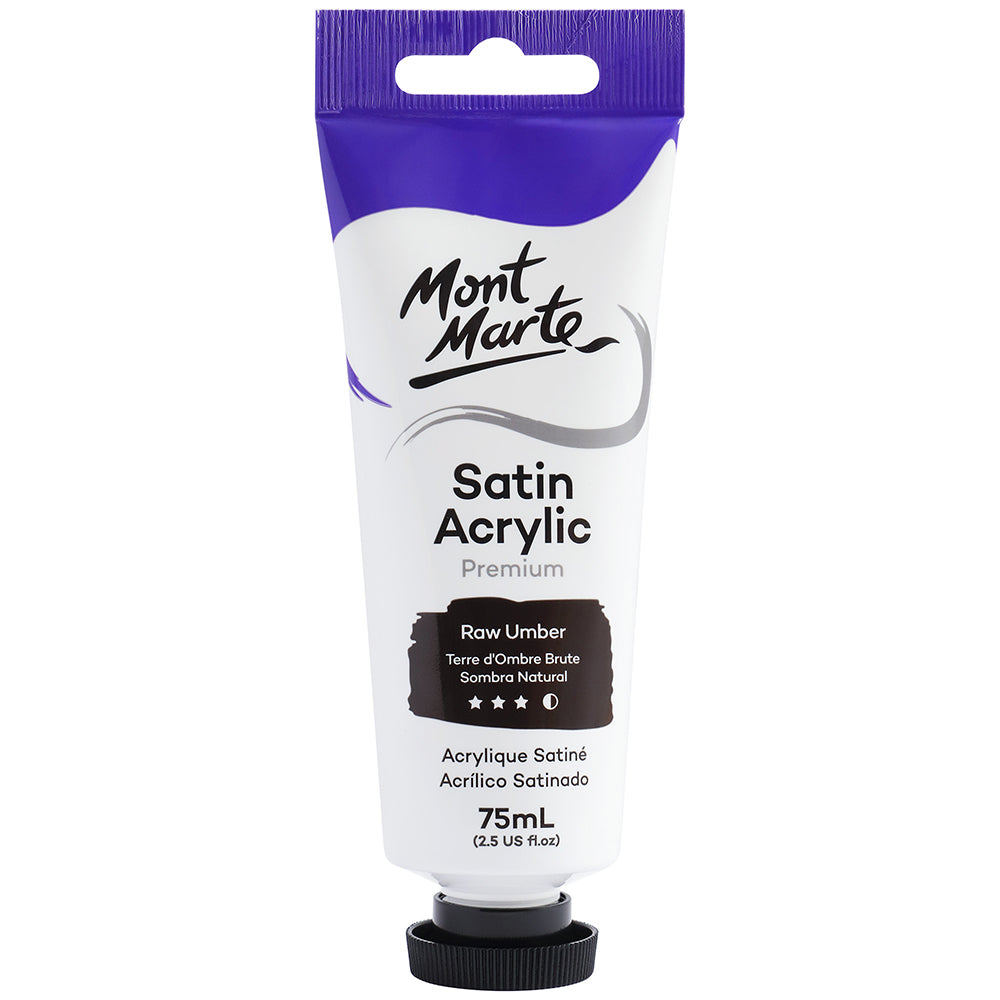 MONT MARTE Satin Acrylic Paint - 75ml