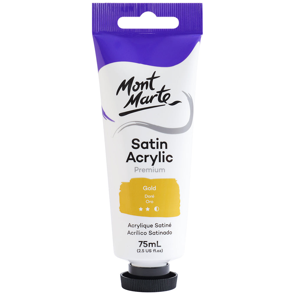MONT MARTE Satin Acrylic Paint - 75ml