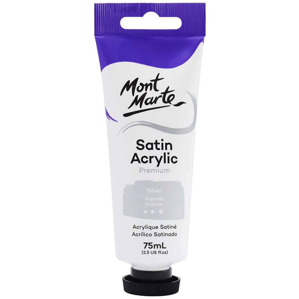 MONT MARTE Satin Acrylic Paint - 75ml