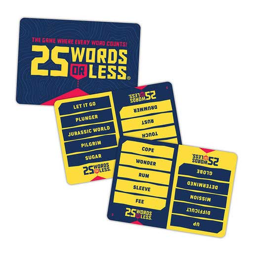 25 WORDS OR LESS PARTY GAME REFRESH