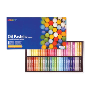 Mungyo 48-Pack Artists' Oil Pastels