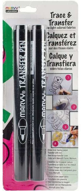 Transfer Pen Set, Black (2pc)