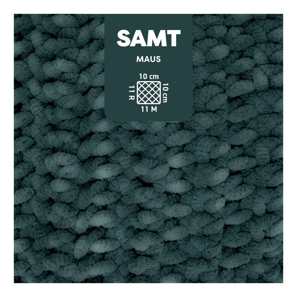 MYBOSHI YARNS Samt Mouse - 100m Bulky 5-Weight