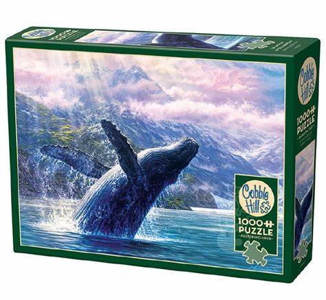 1000pc Puzzle Cobble Hill Leviathan of Glacier Bay