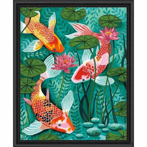 Koi - Paint By Number Craft Kit (91855)
