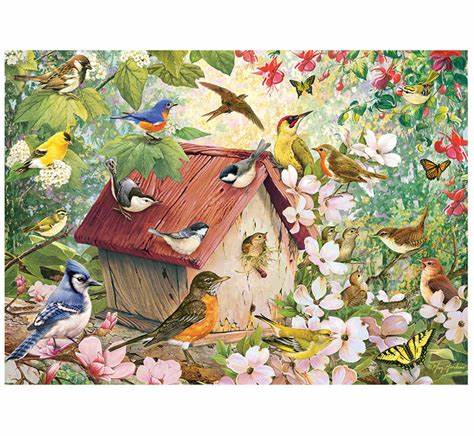 1000pc Puzzle Cobble Hill Blooming Spring