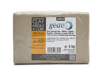 Gedeo Modelling Clay, 5kg - White