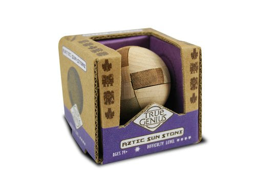 Logic Puzzle - True Genius - Aztec Sun Stone