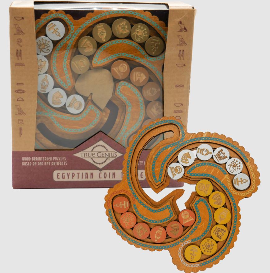 Logic Puzzle - True Genius - Egyptian Coin Trade