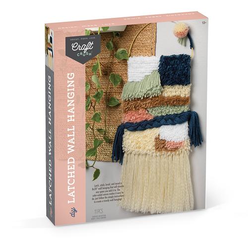 CRAFT CRUSH-DIY LATCH WEAVING WALL HANGING