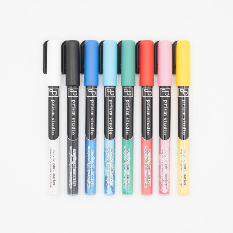 Acrylic Paint Markers, Basics (Fine-Point), 8 pc.