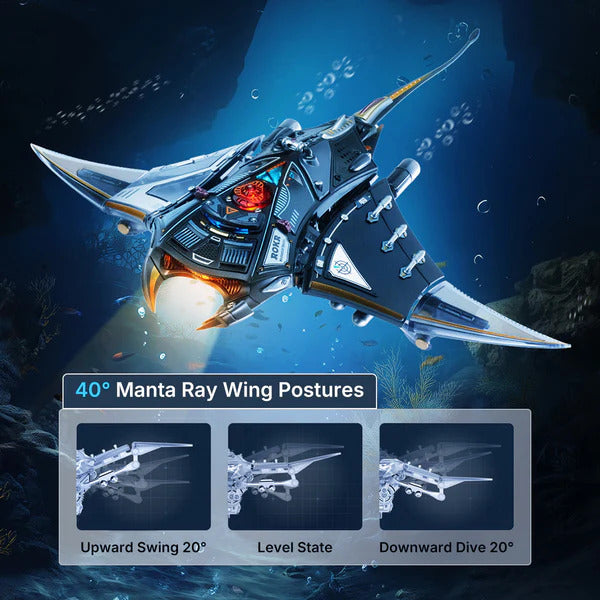 ROKR 3D Puzzle, Mechanic Organism - Manta Ray
