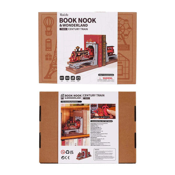 Rolife DIY Book Nook, Century Train