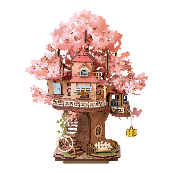 Rolife 3D Wooden Puzzle, Sakura Tree House