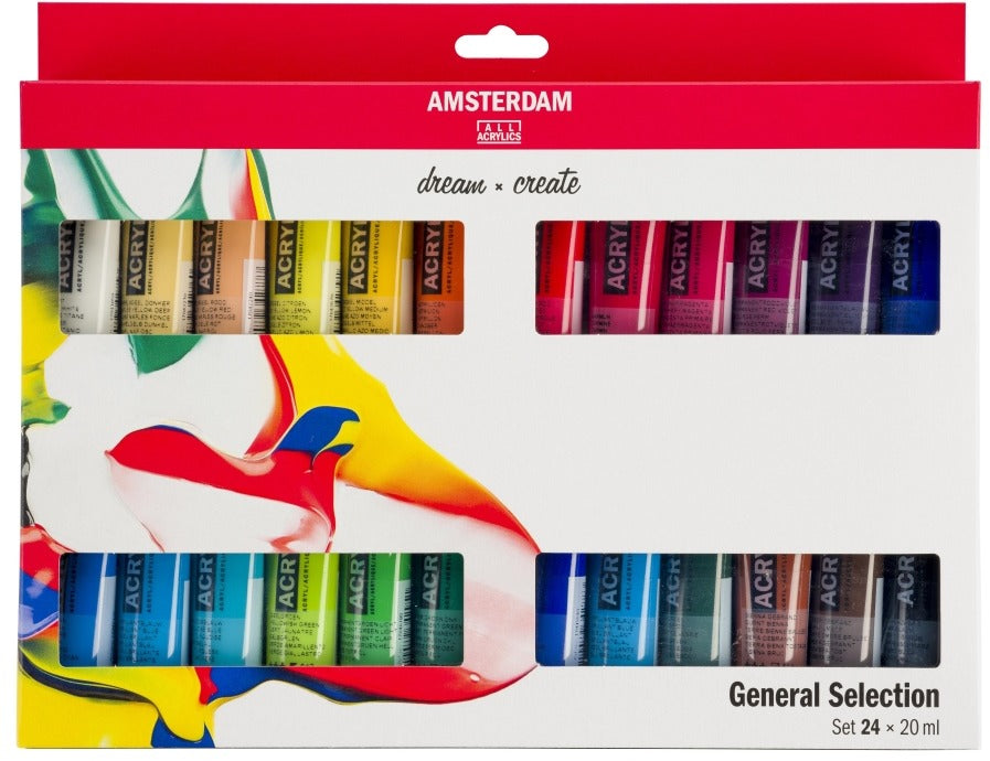 Amsterdam Standard Series Acrylic Set, General (24pk)