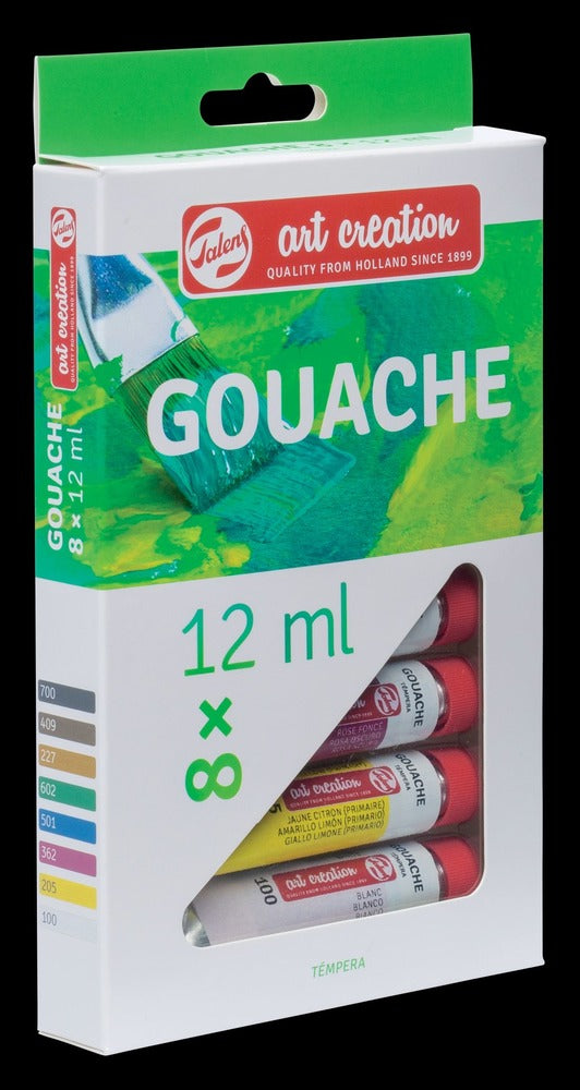 Talens Art Creation Gouache Set, Talens Art Creation Gouache Set 8x12ml