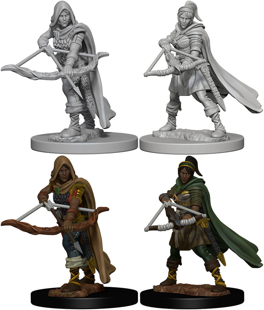 DND UNPAINTED MINIS WV1 FEMALE HUMAN RANGER