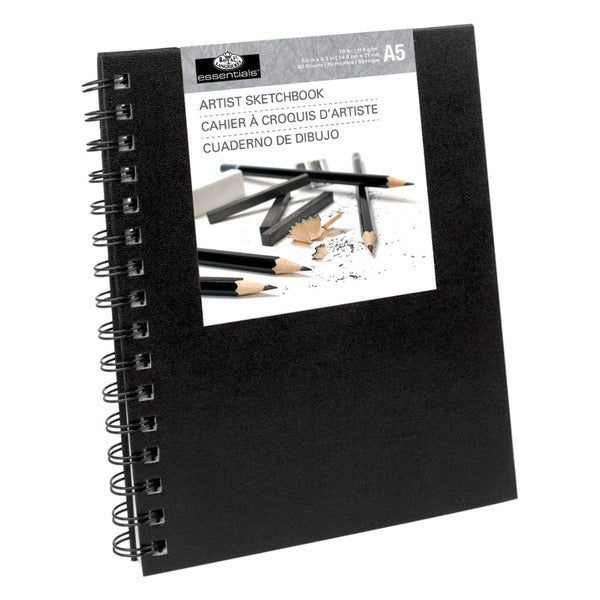 Royal & Langnickel RCSB-A5 - A5 CANVAS COVER SKETCH BOOK