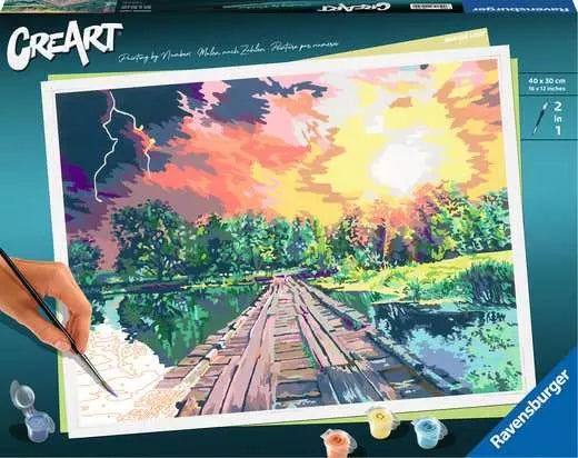 CreArt Paint by Numbers - Magical Light