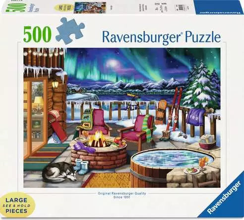 Jigsaw Puzzle Northern Lights - 500 Pieces