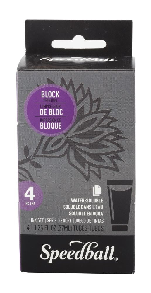 Basic Block Printing Ink Set (4pc)