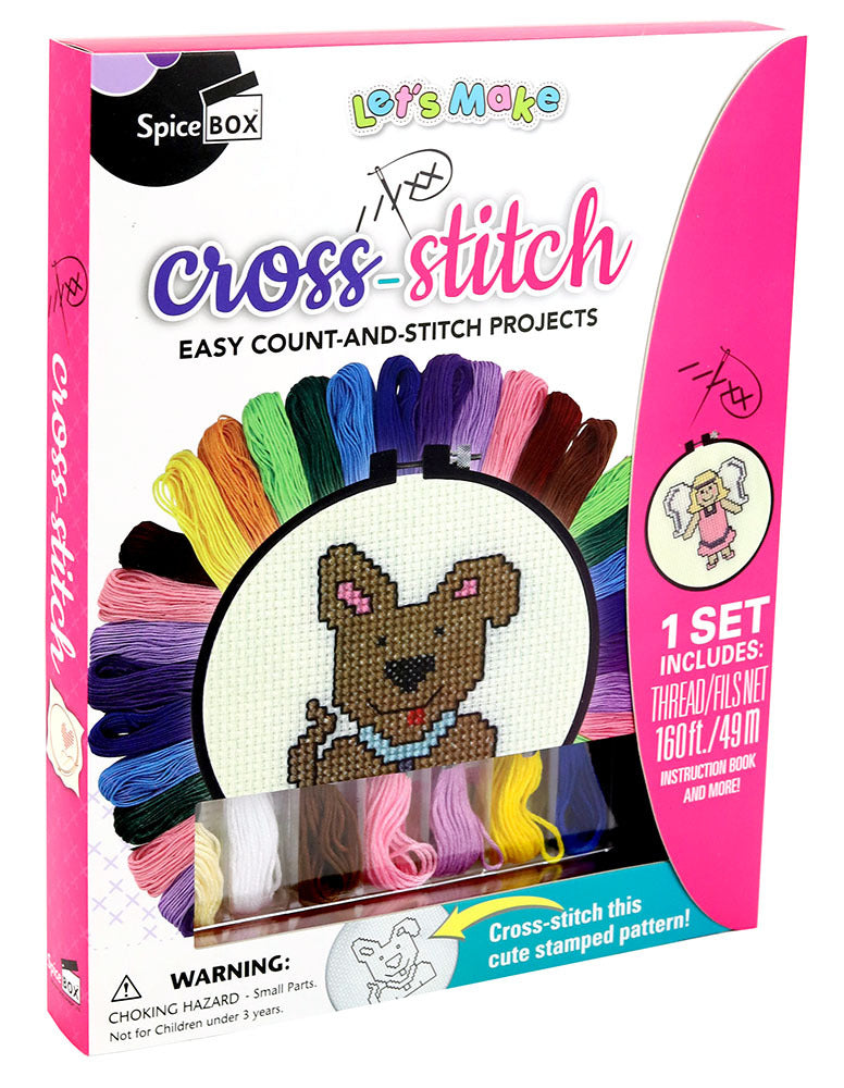 Let's Make Kit, Cross-Stitch