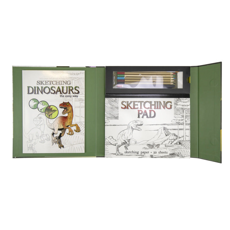 Art Studio Kit, Sketching Dinosaurs