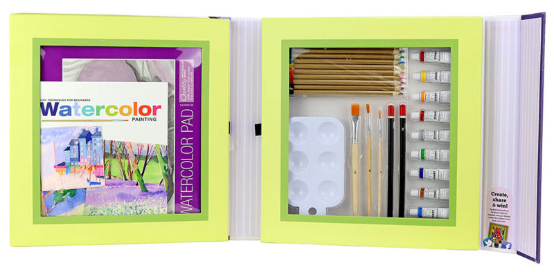 SpiceBox Art School Kit, Watercolor