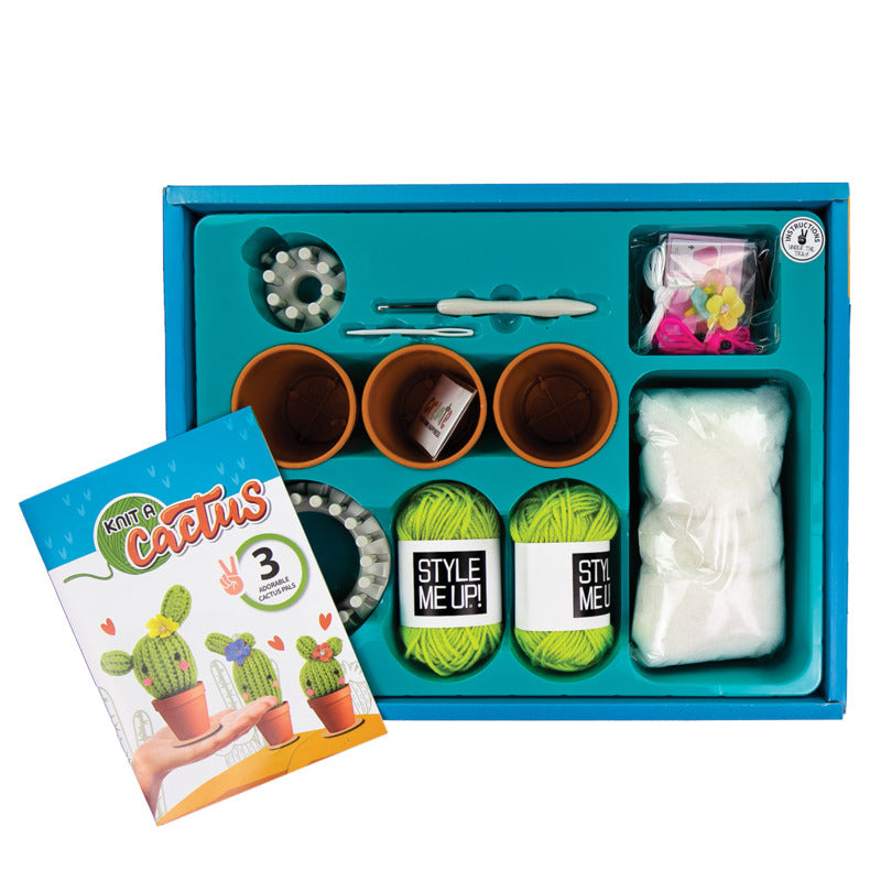 Style Me Up Kit, Deluxe: Knit a Cactus