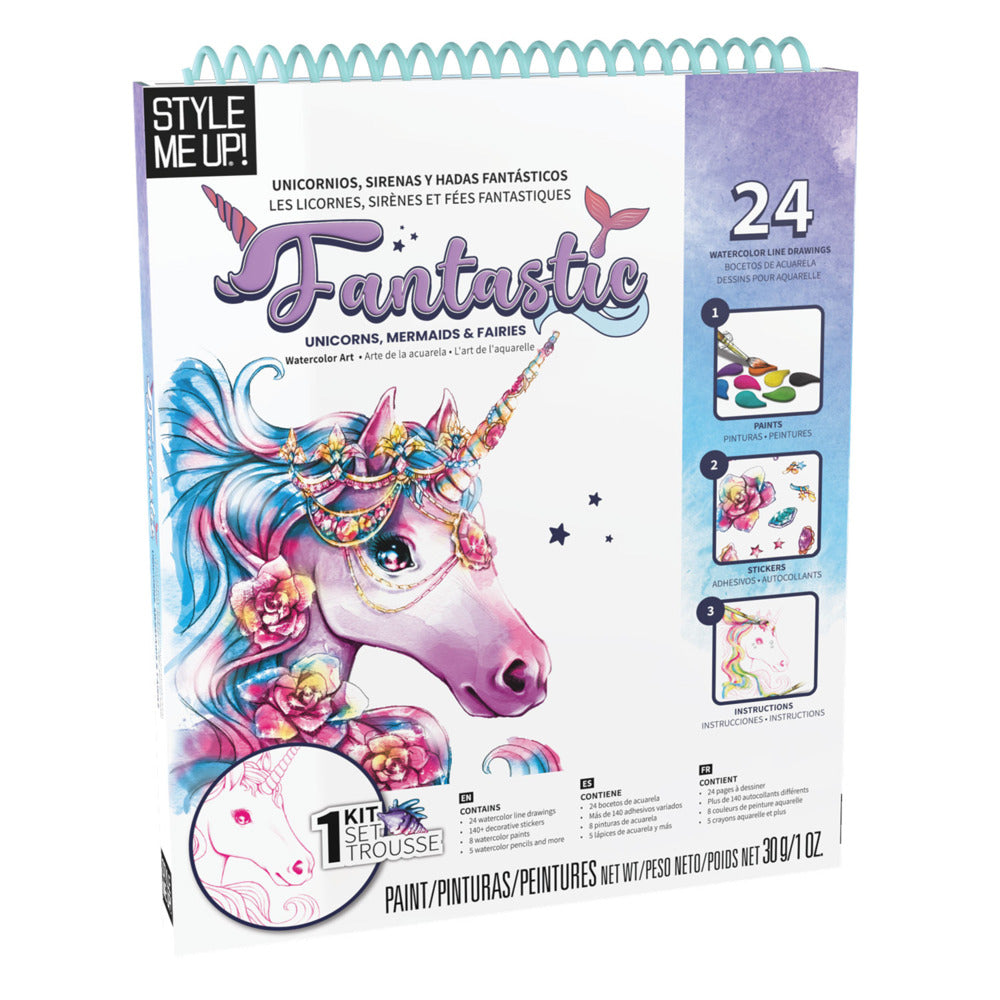 Style Me Up Art Kit, Fantastic Unicorns