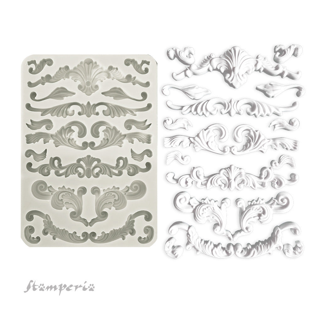 A5 Silicone Mould, Capitals