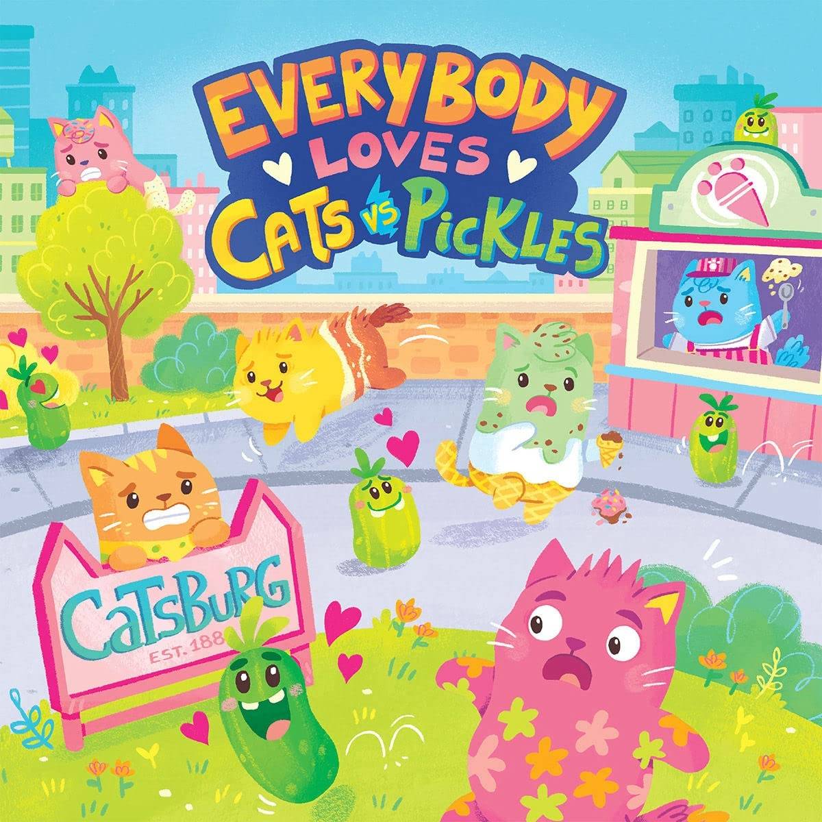 EVERYBODY LOVES CATS VS PICKLES HC