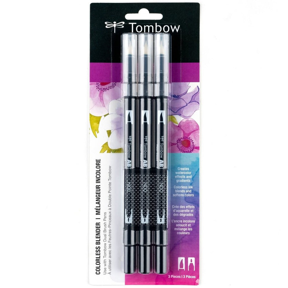 Dual Brush Pen Set, Blender (3pk)
