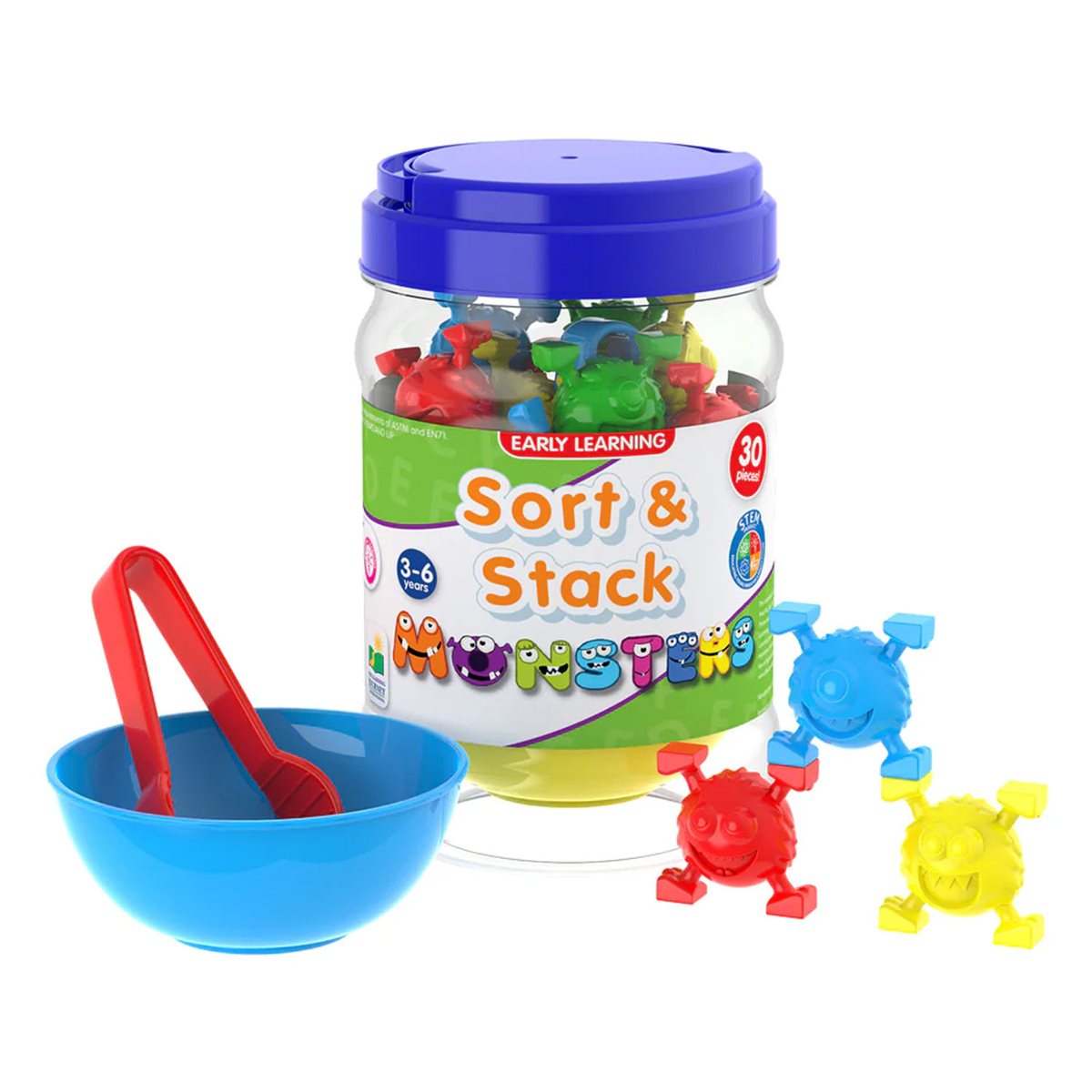 Sort & Stack Monsters