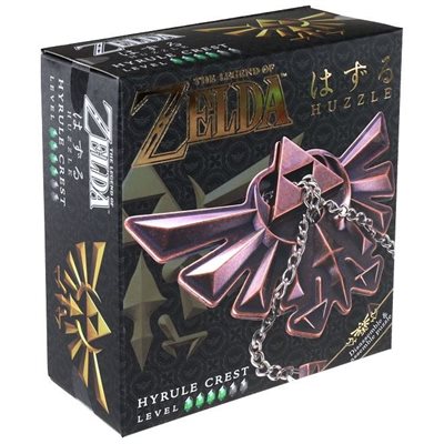 Hanayama Brain Teaser Puzzles: The Legend Of Zelda: Hyrule Crest (Level 4)